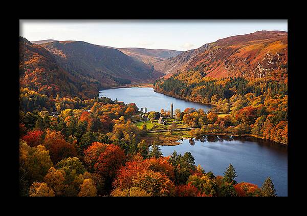 Glendalough Valley From Above
