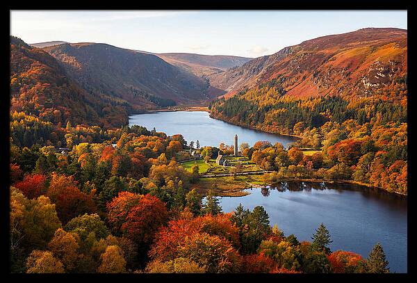 Glendalough Valley From Above