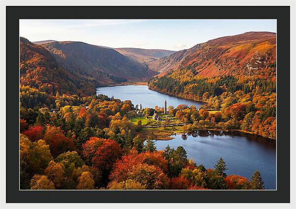 Glendalough Valley From Above