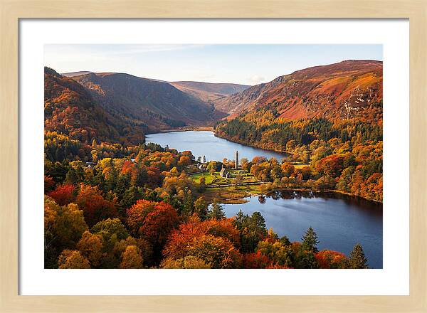 Glendalough Valley From Above