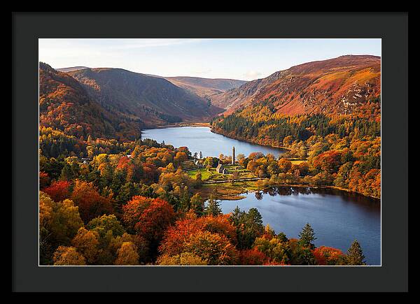 Glendalough Valley From Above