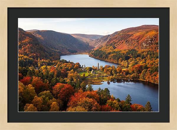 Glendalough Valley From Above
