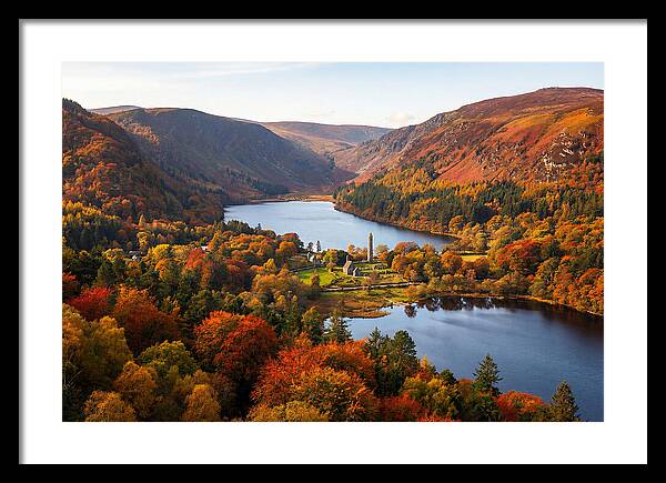 Glendalough Valley From Above