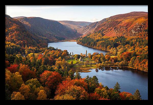 Glendalough Valley From Above
