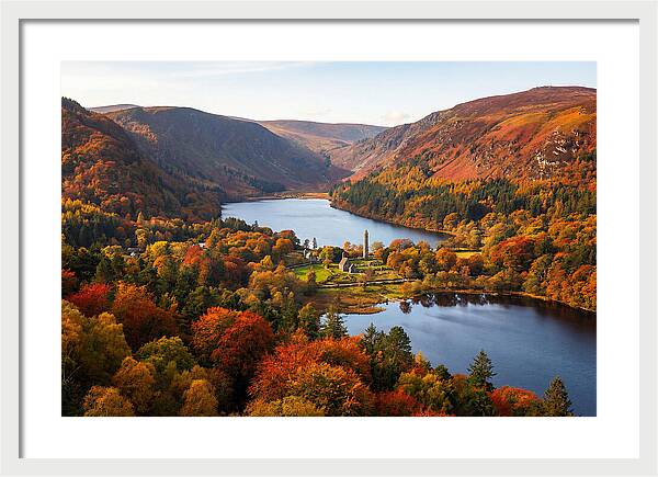 Glendalough Valley From Above