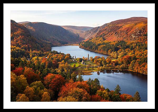 Glendalough Valley From Above