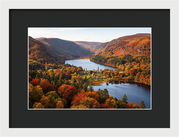 Glendalough Valley From Above