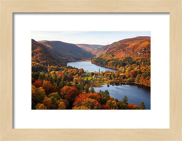 Glendalough Valley From Above