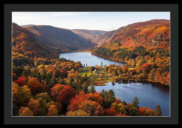 Glendalough Valley From Above