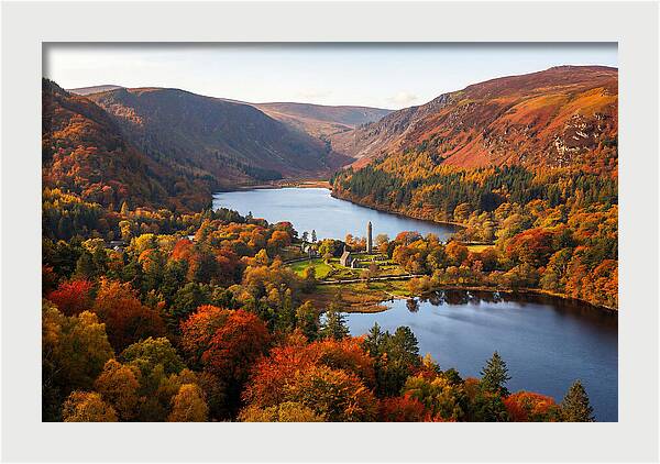 Glendalough Valley From Above
