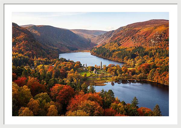 Glendalough Valley From Above