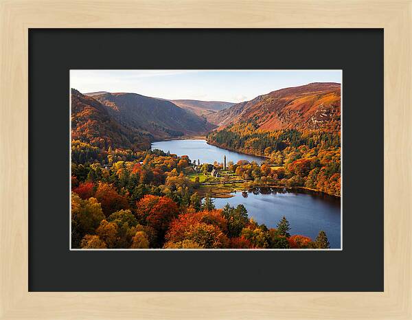 Glendalough Valley From Above