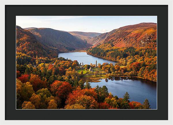 Glendalough Valley From Above