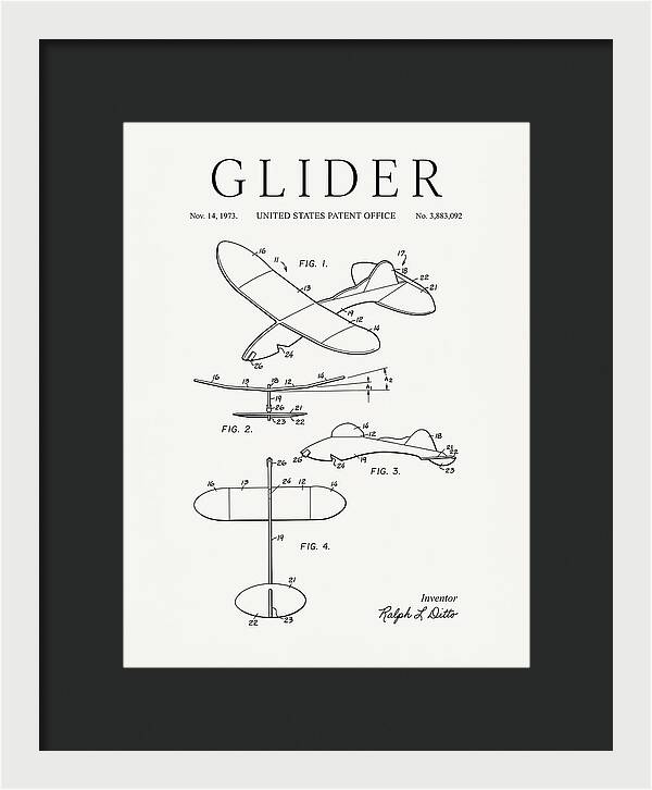 Glider Minimalist Patent Us3883092