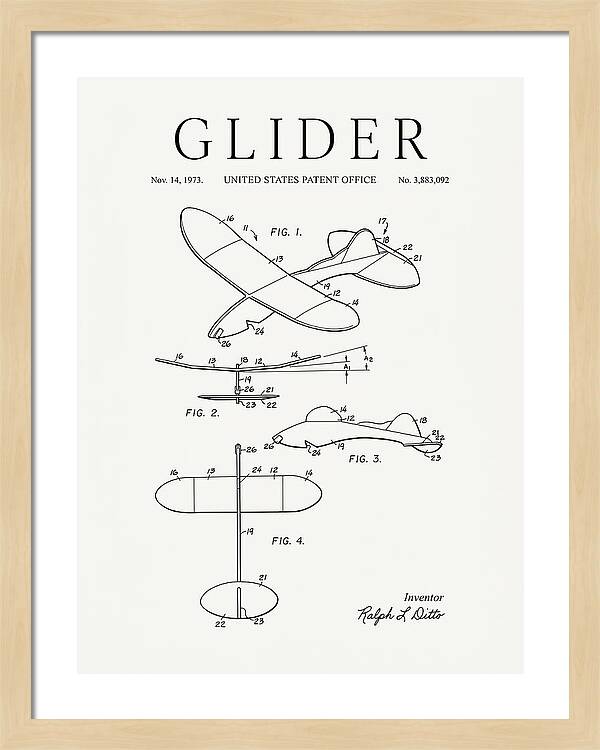Glider Minimalist Patent Us3883092