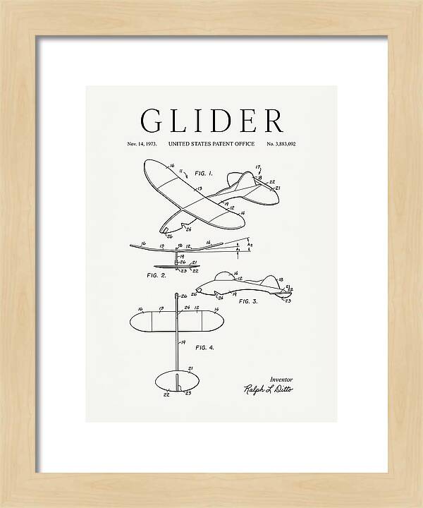 Glider Minimalist Patent Us3883092