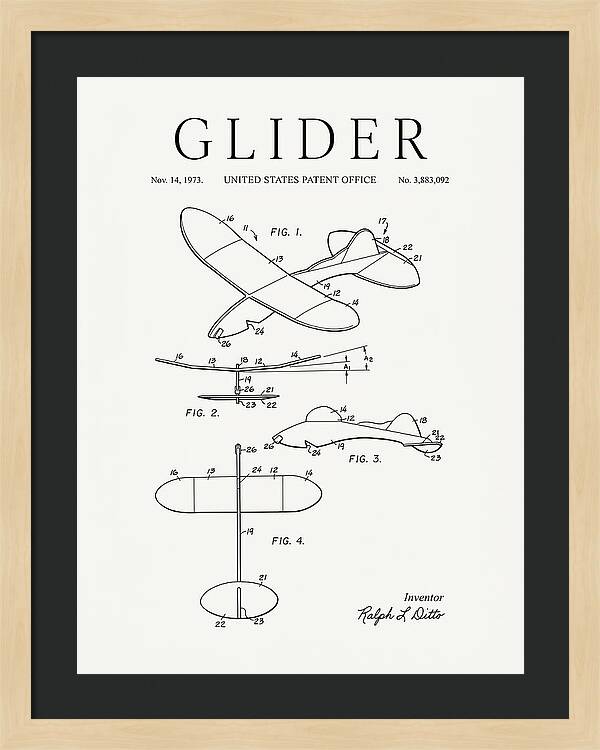 Glider Minimalist Patent Us3883092