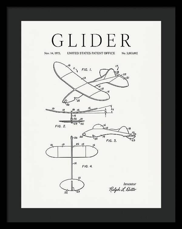 Glider Minimalist Patent Us3883092