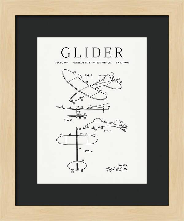 Glider Minimalist Patent Us3883092