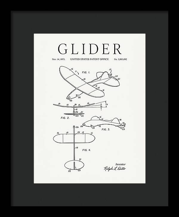 Glider Minimalist Patent Us3883092