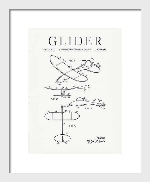 Glider Minimalist Patent Us3883092