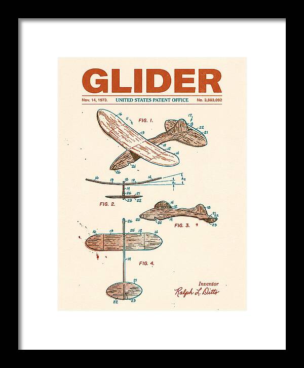 Glider Retro Patent Us3883092