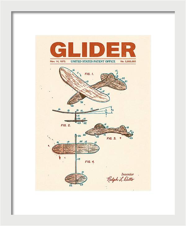 Glider Retro Patent Us3883092