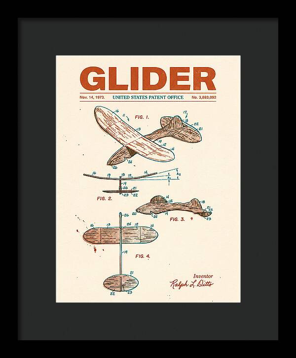 Glider Retro Patent Us3883092