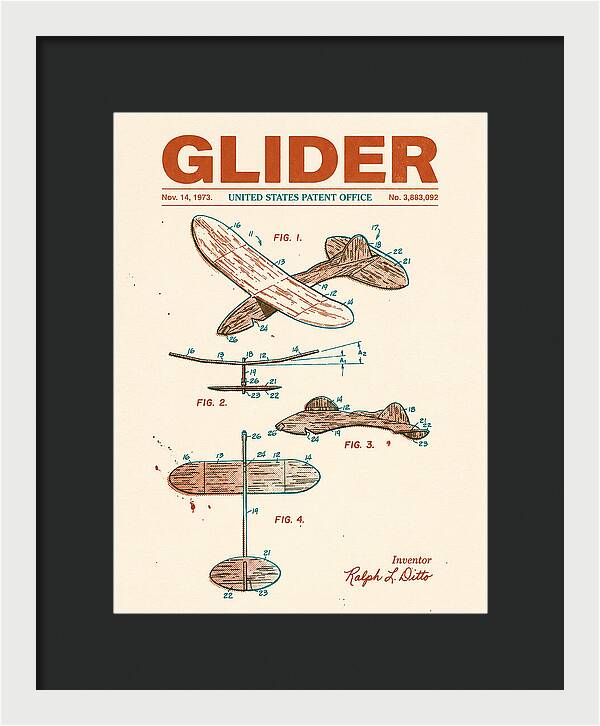 Glider Retro Patent Us3883092