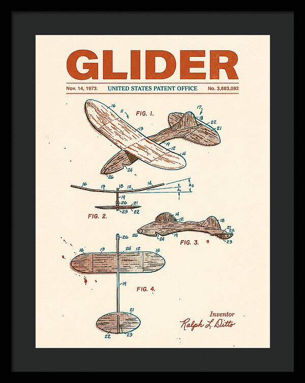 Glider Retro Patent Us3883092