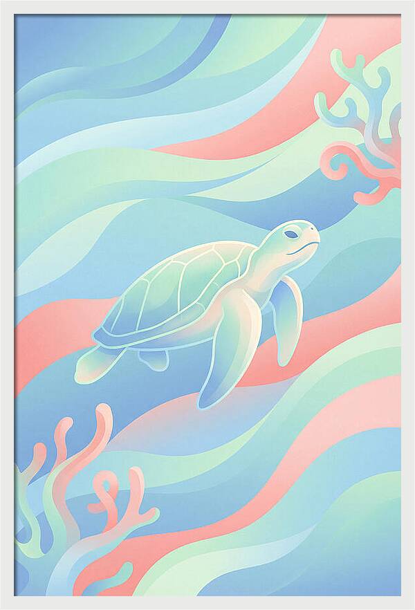 Gliding Through Coral Reefs