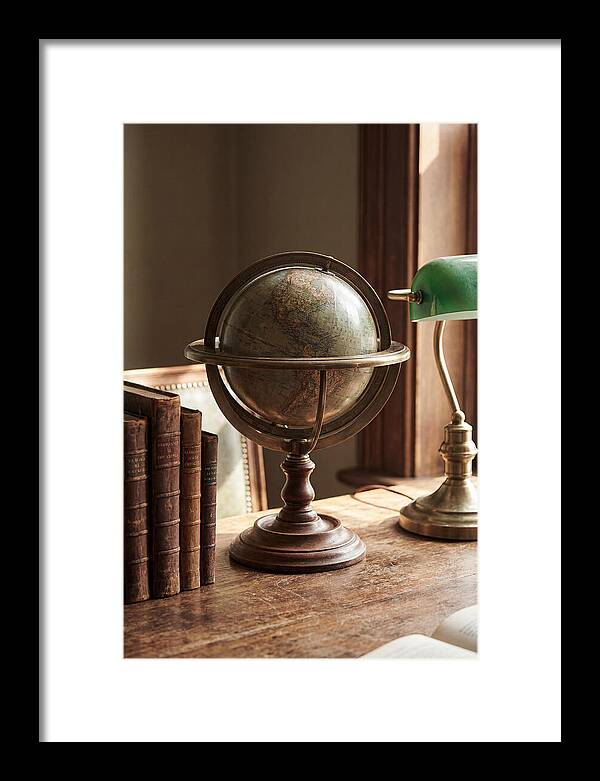 Globe On A Vintage Desk