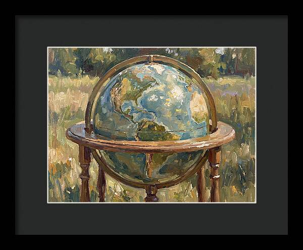 Globe Surrounded By Nature