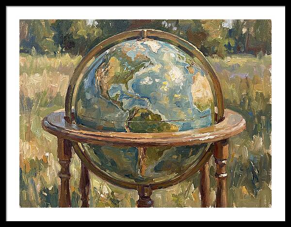 Globe Surrounded By Nature