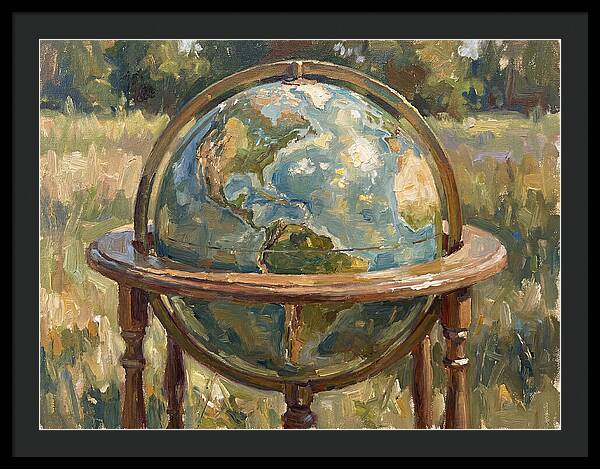 Globe Surrounded By Nature
