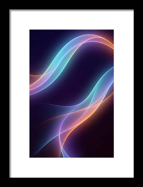 Glowing Neon Waves