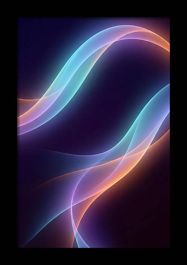Glowing Neon Waves