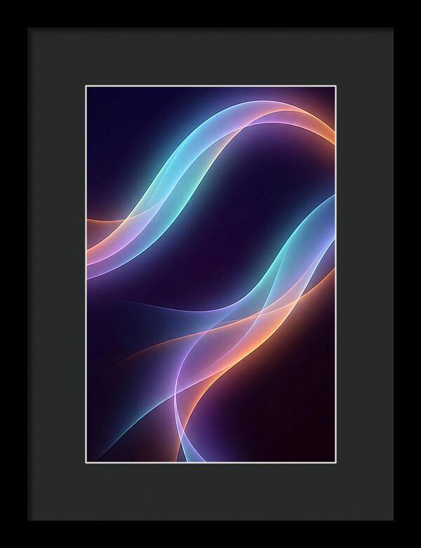 Glowing Neon Waves
