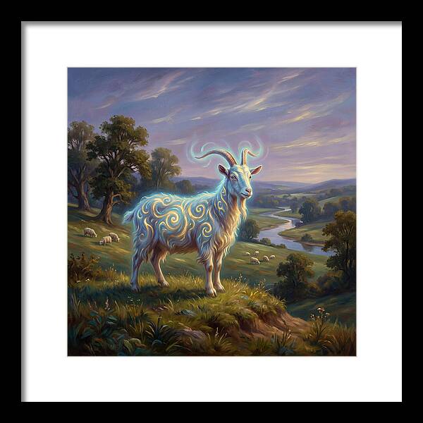 Goat In Nature