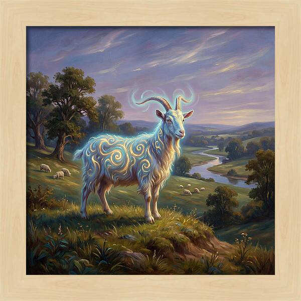 Goat In Nature