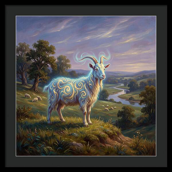 Goat In Nature