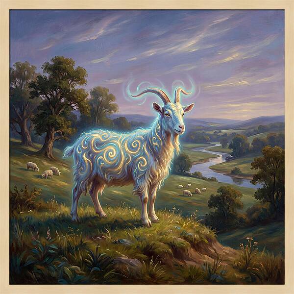Goat In Nature
