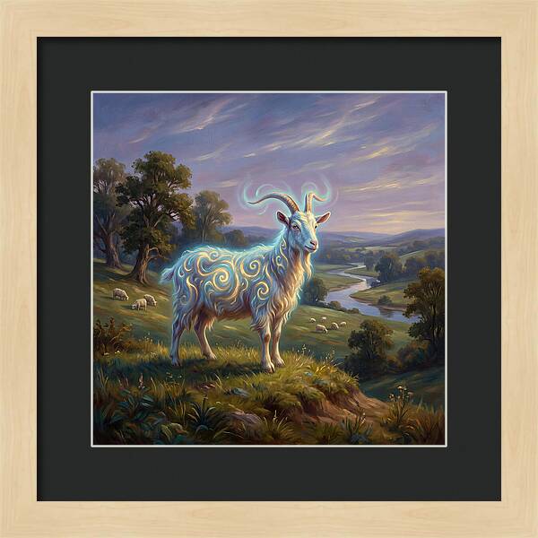 Goat In Nature