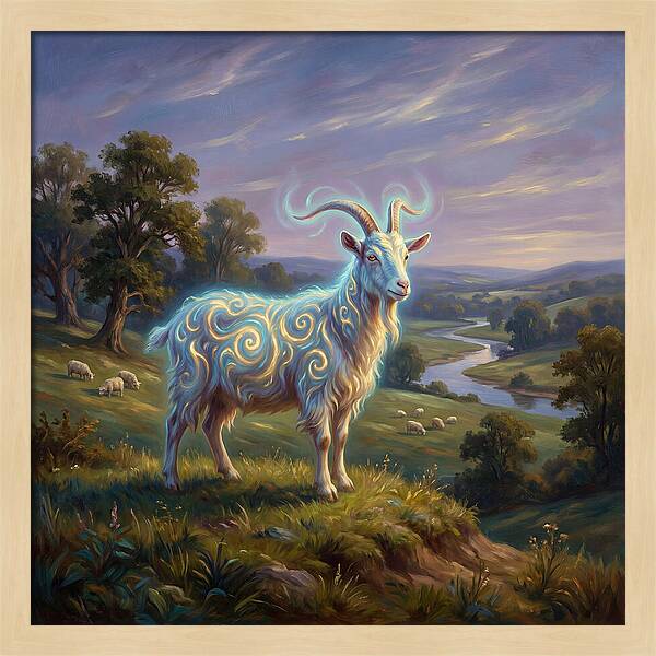 Goat In Nature