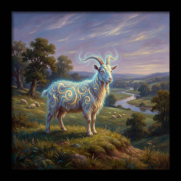 Goat In Nature