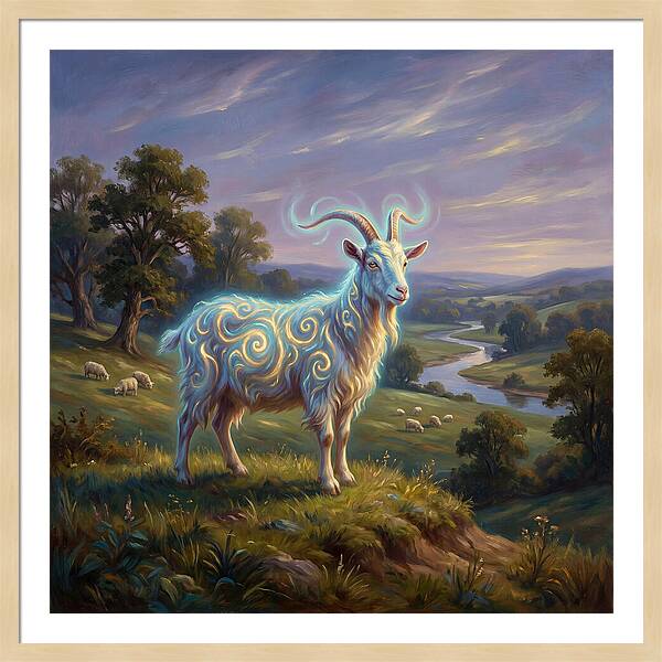 Goat In Nature