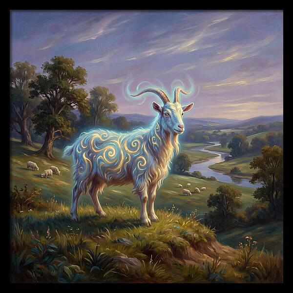 Goat In Nature