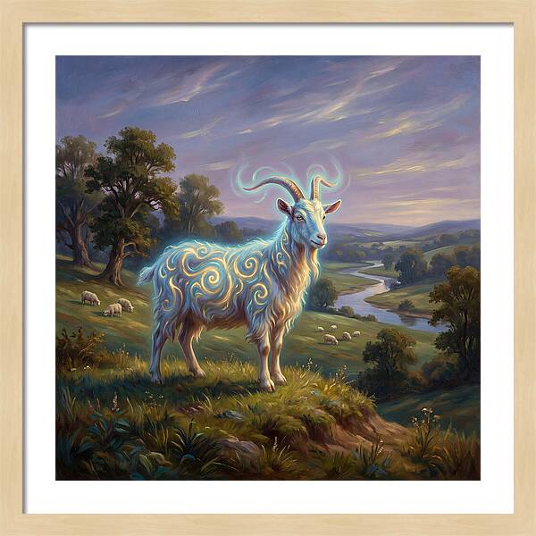 Goat In Nature