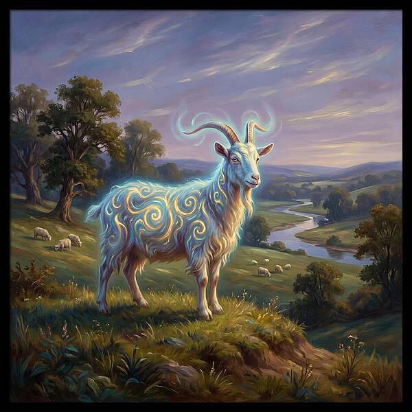 Goat In Nature