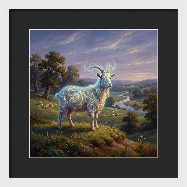 Goat In Nature